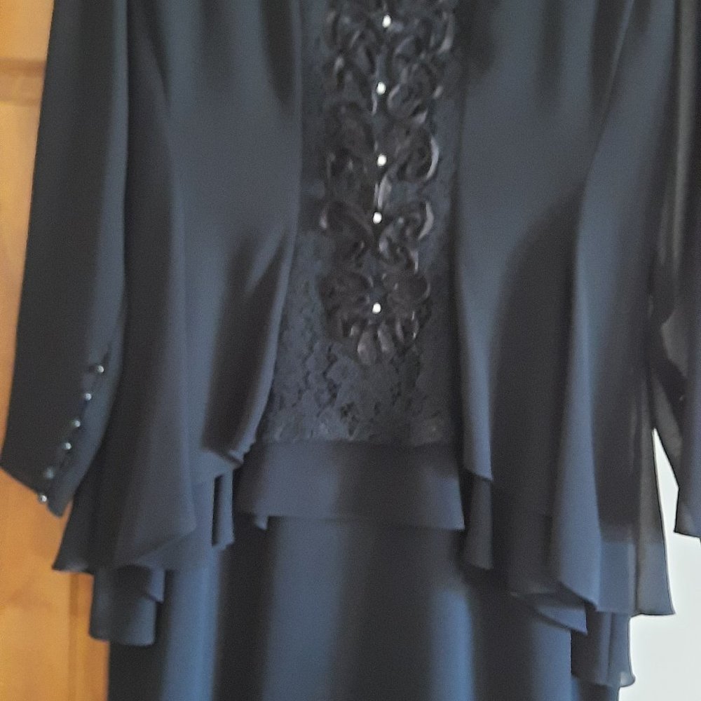 Black cictail dress